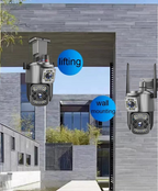 Llévate 3 y Pagá 1 - Cámara de Seguridad Zoom 4K Con Memoria Ilimitada, Doble Lente, Visión Nocturna y Sin Cables + Regalo